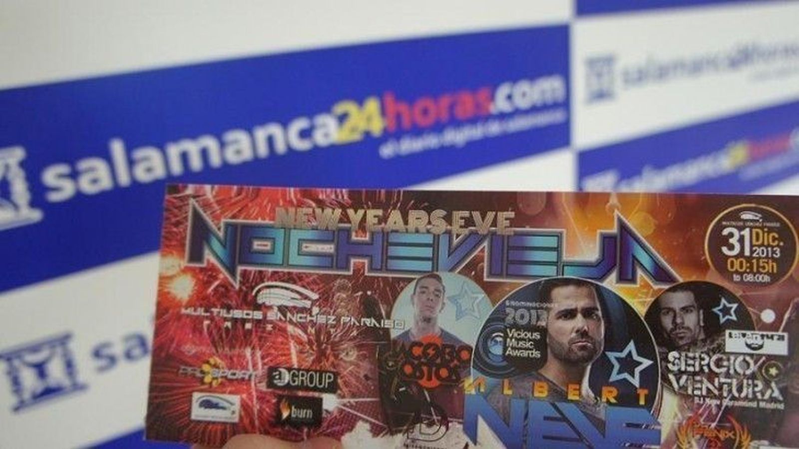 SALAMANCA24HORAS regala entradas para la Fiesta de Nochevieja del Multiusos