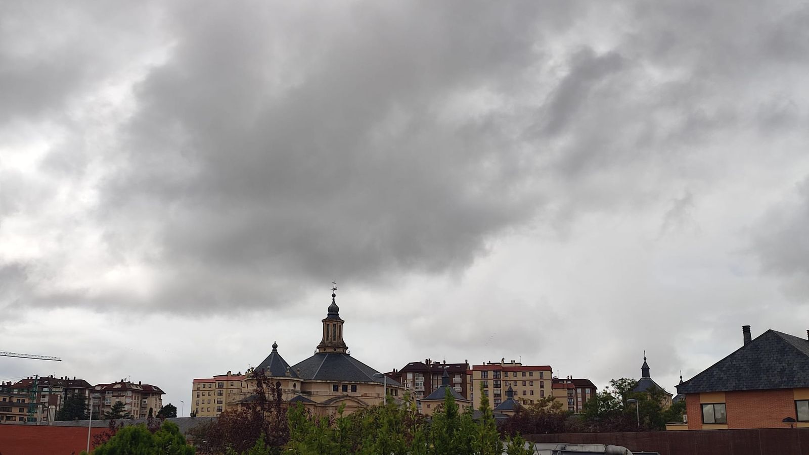 Nubes en Zamora