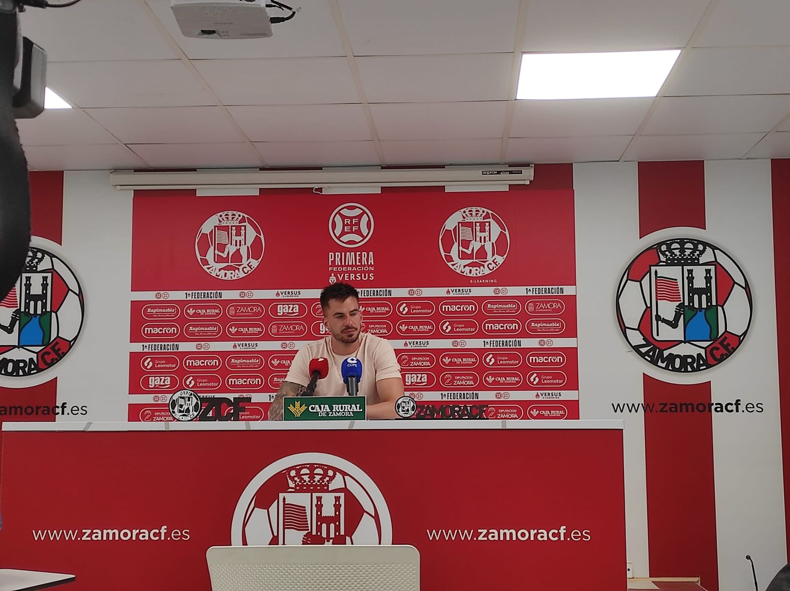 José Carlos en rueda de prensa