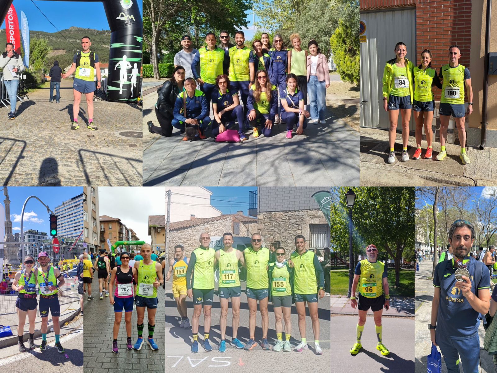 Gran cosecha de éxitos para el CD Zamora Corre en un fin de semana lleno de retos