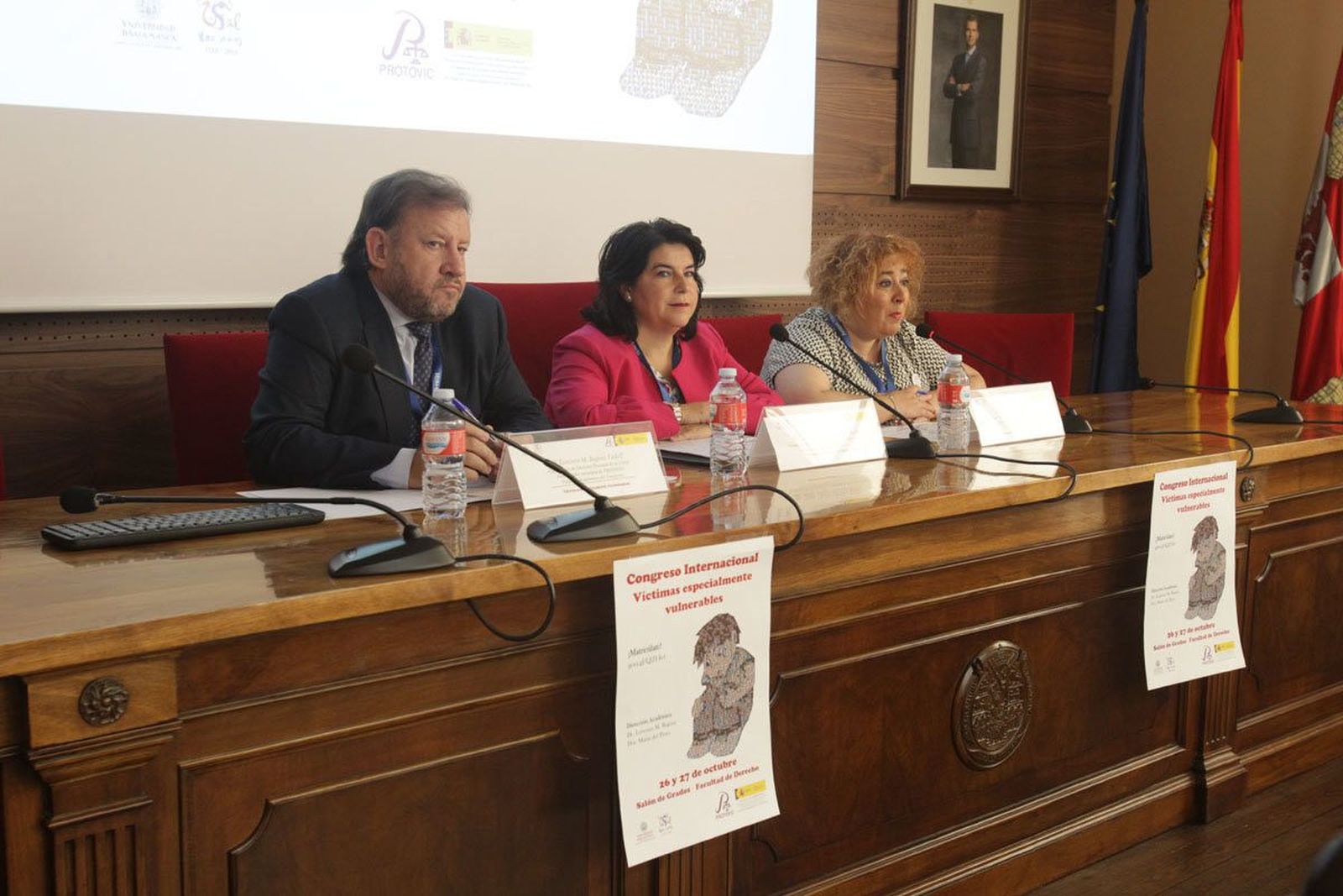 Inauguración congreso internacional ‘Víctimas especialmente vulnerables’.