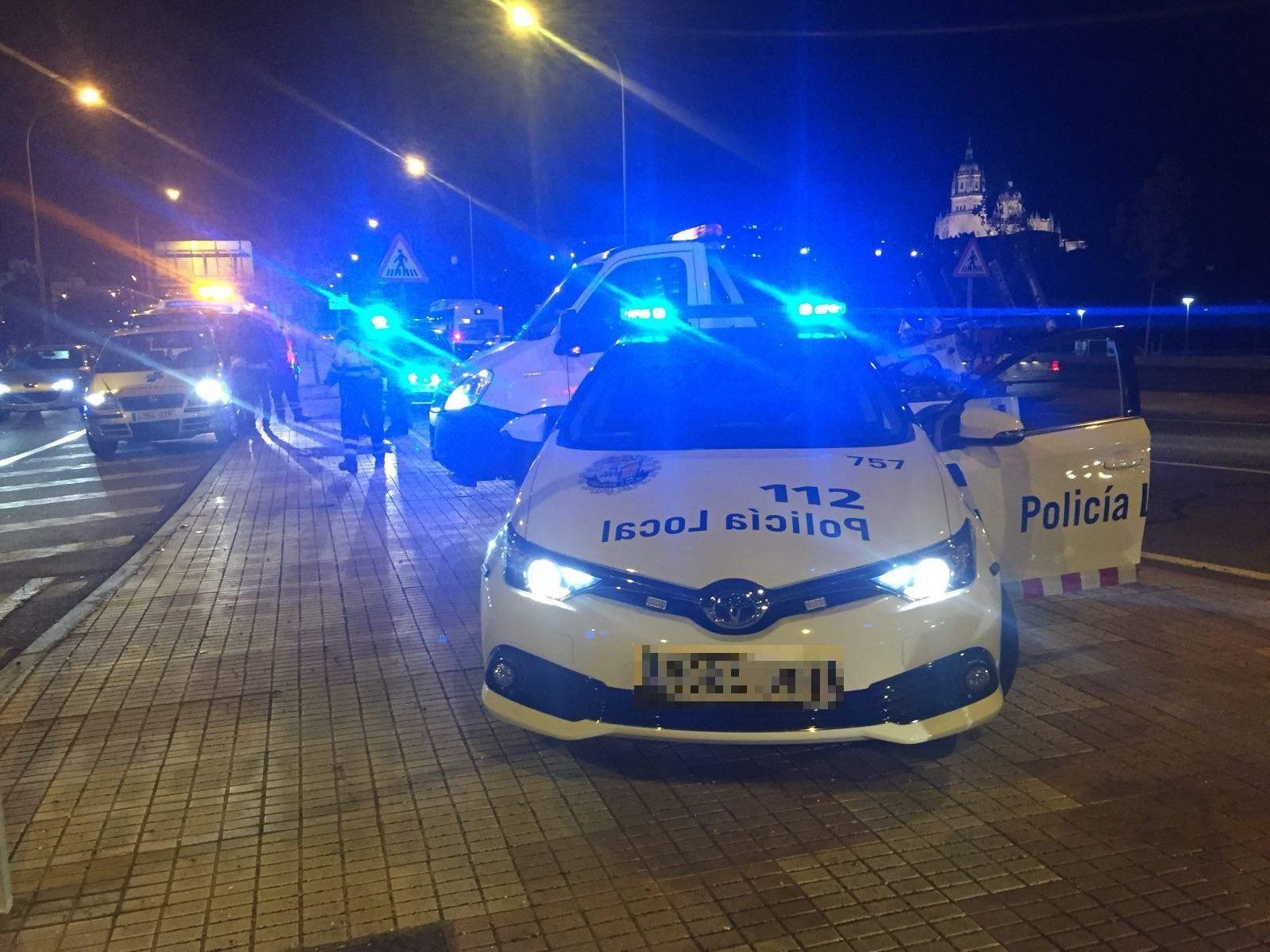 Accidente Glorieta de la Charrería 30/10/2017