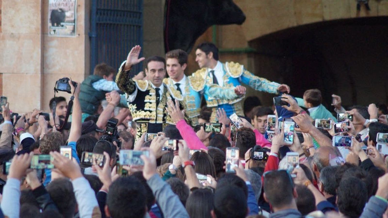 Puerta Grande para Ponce, Perera y Marín al cortar dos orejas cada uno