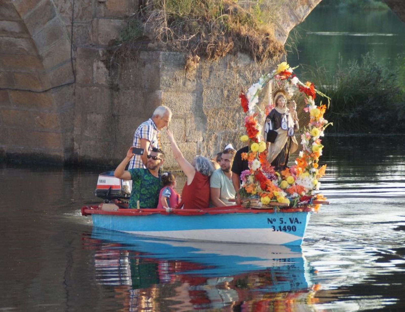 La Virgen del Carmen, protagonista del mes de julio en Alba de Tormes