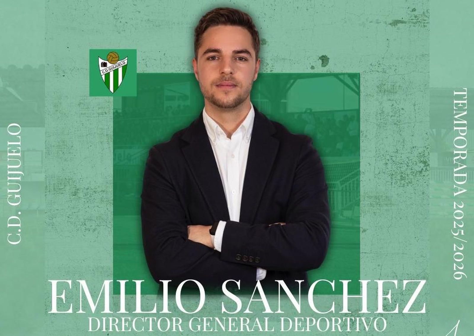 Emilio Sánchez, Director General y Director Deportivo del Guijuelo