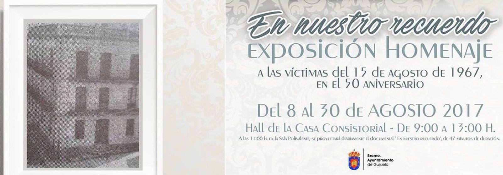 Guijuelo homenajea a las víctimas de la tragedia de 1967