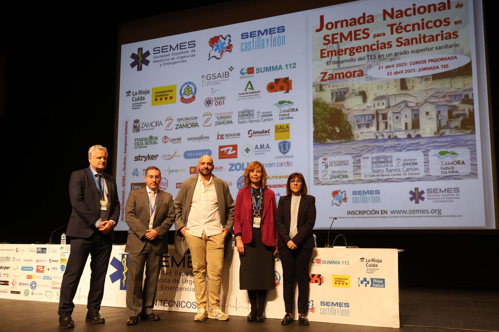 JL Leal  ICAL . Inauguración del Congreso Nacional de la Sociedad Española de Medicina de Urgencias y Emergencias para técnicos en Emergencias Sanitarias