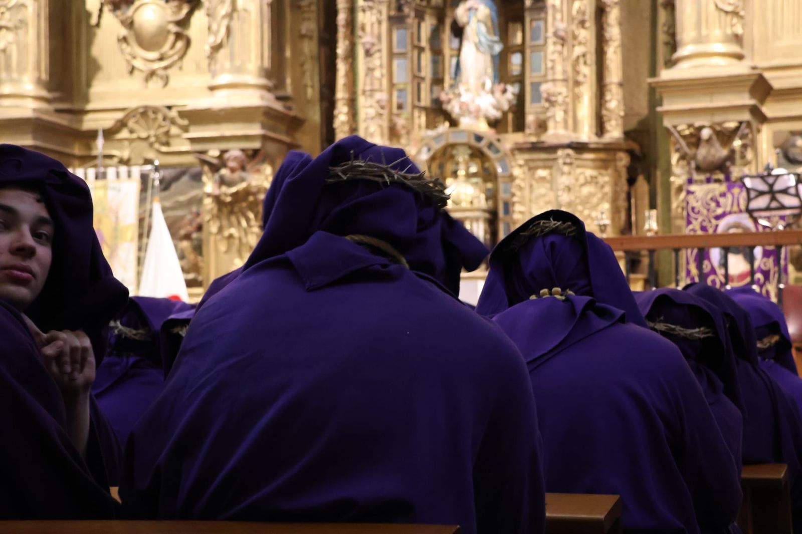La lluvia obliga a suspender la procesión del Santo Entierro de Fuentesaúco
