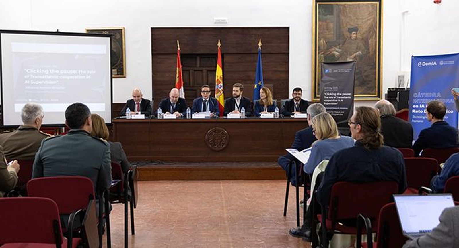 Salamanca acoge un seminario apoyado por la OTAN sobre la supervisión ética de la inteligencia artificial en defensa y seguridad