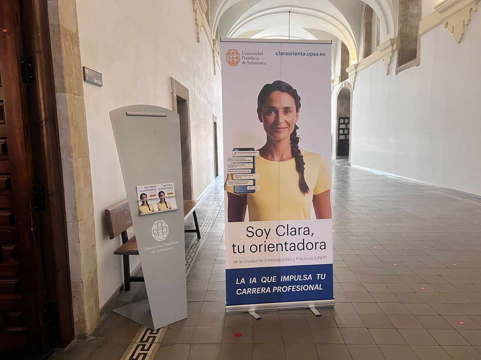 Clara, la nueva asistente virtual inteligente de la UPSA