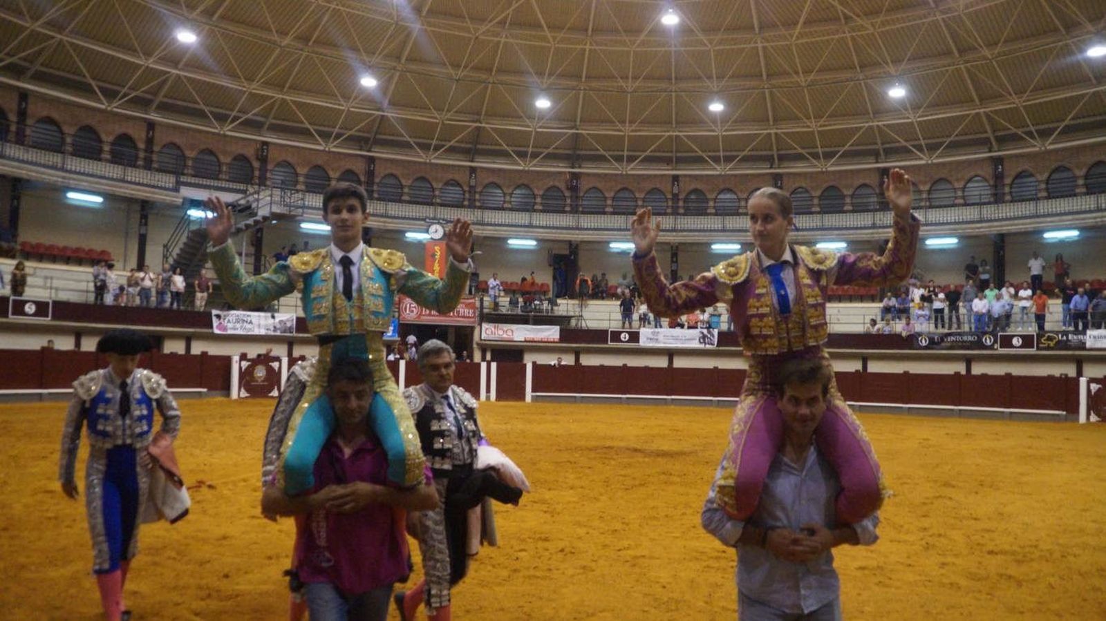 El coso albense pidió más para Manuel Diosleguarde