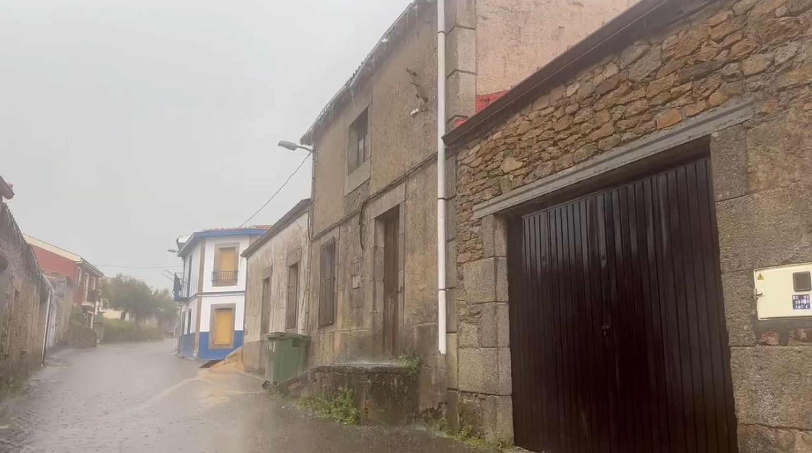 Granizo en Pereña