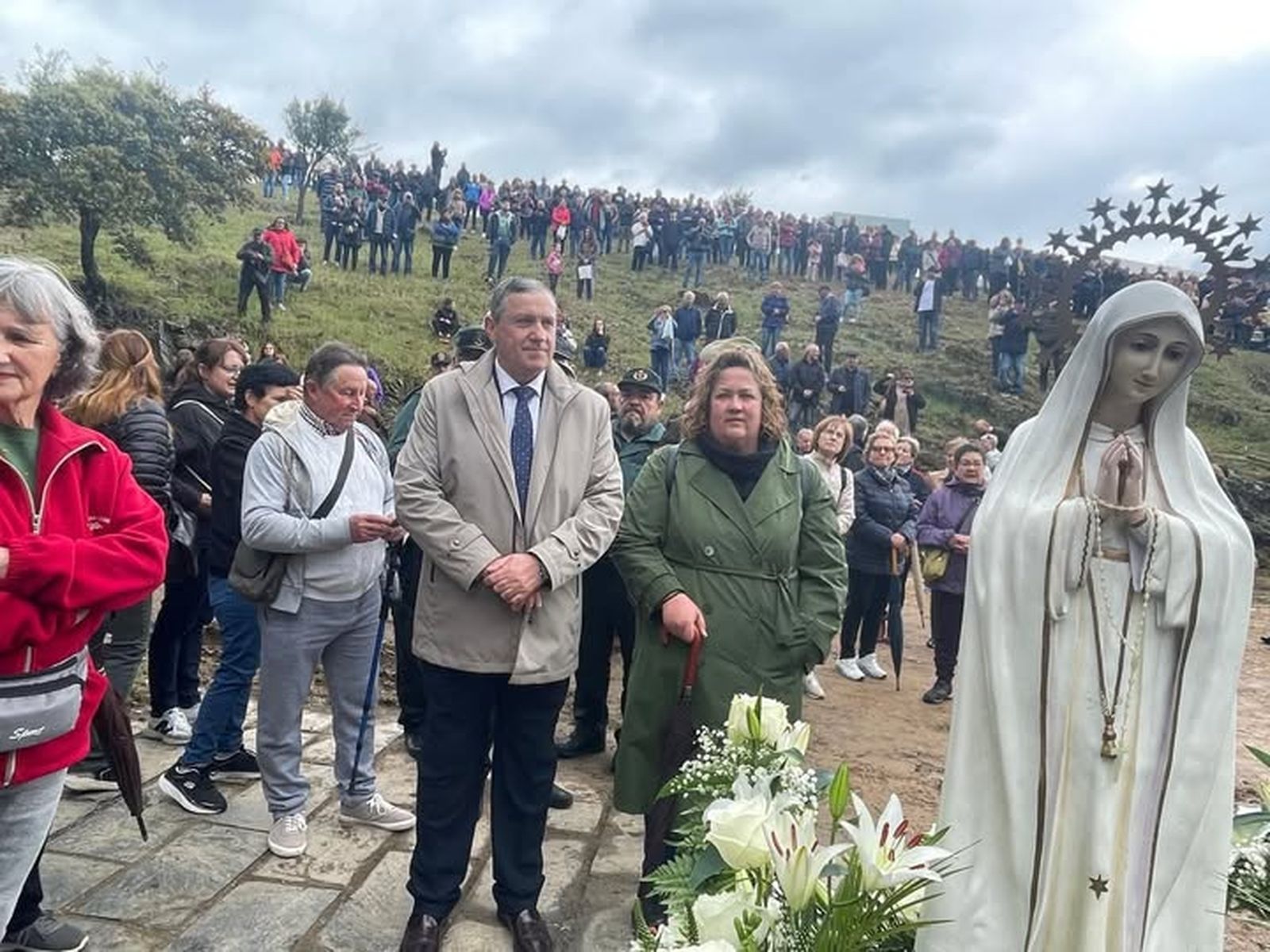 Fervor y devoción en Villarino Manzanas por la Virgen de Fátima