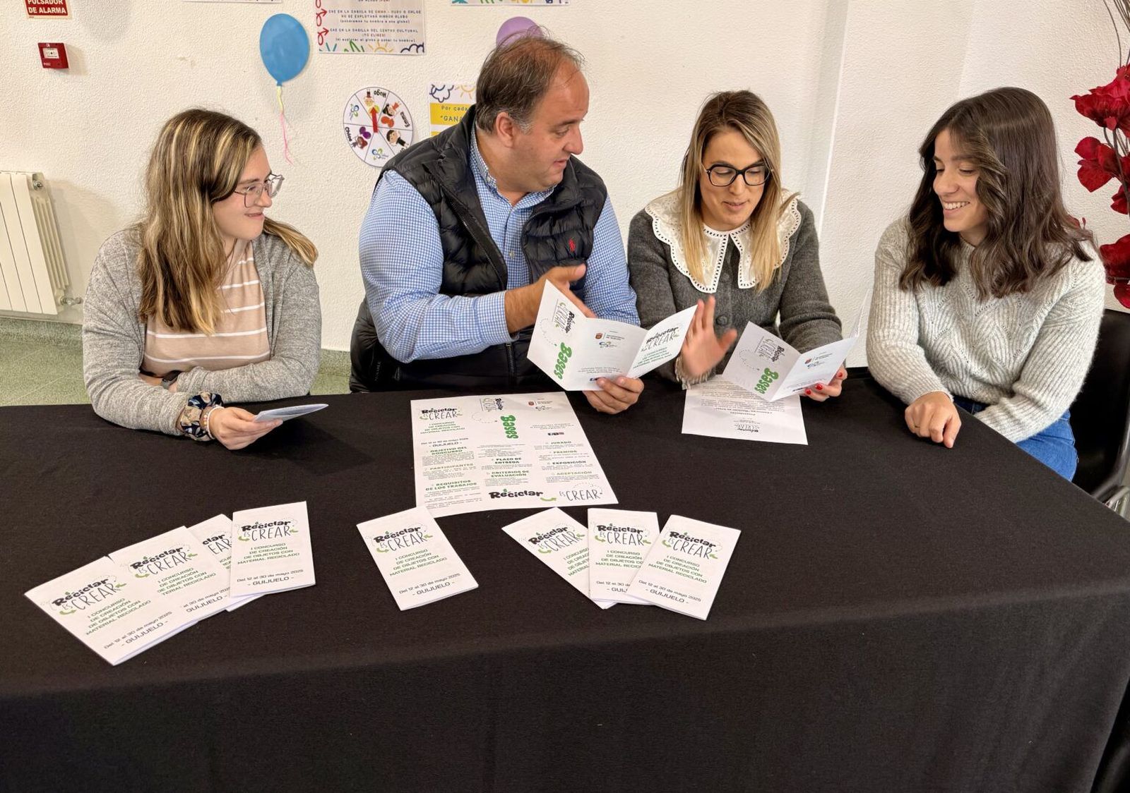 Presentación de la agenda cultural del mes de mayo en Guijuelo. Foto Ayto. Guijuelo