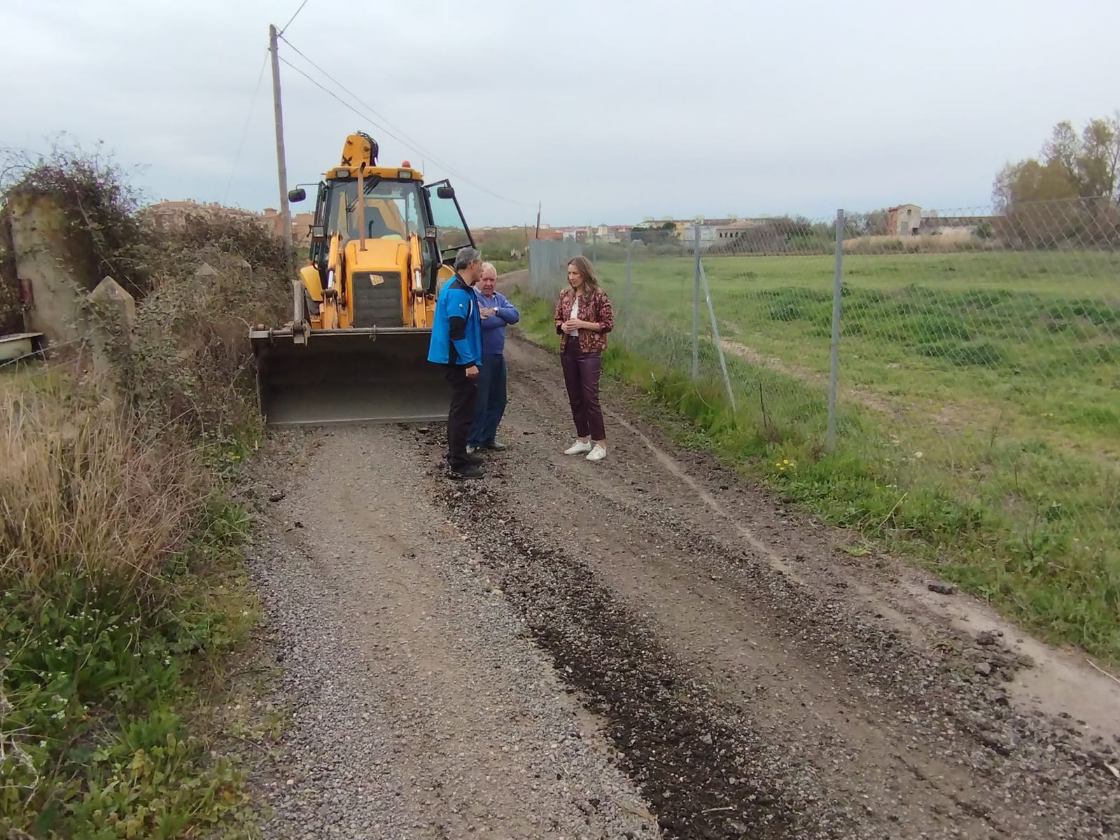 Acondicionamiento del Camino de Las Vegas en Santa Marta de Tormes. Foto Ayto. Santa Marta de Tormes