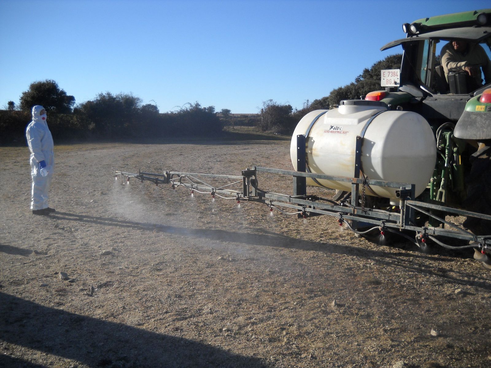 La asociación Duero-Douro entregará 652 carnés de fitosanitarios. Foto de archivo