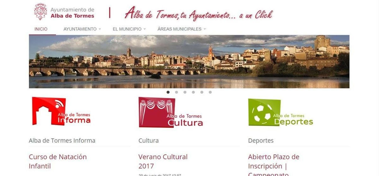El Ayuntamiento de Alba de Tormes prepara una nueva web y app móvil