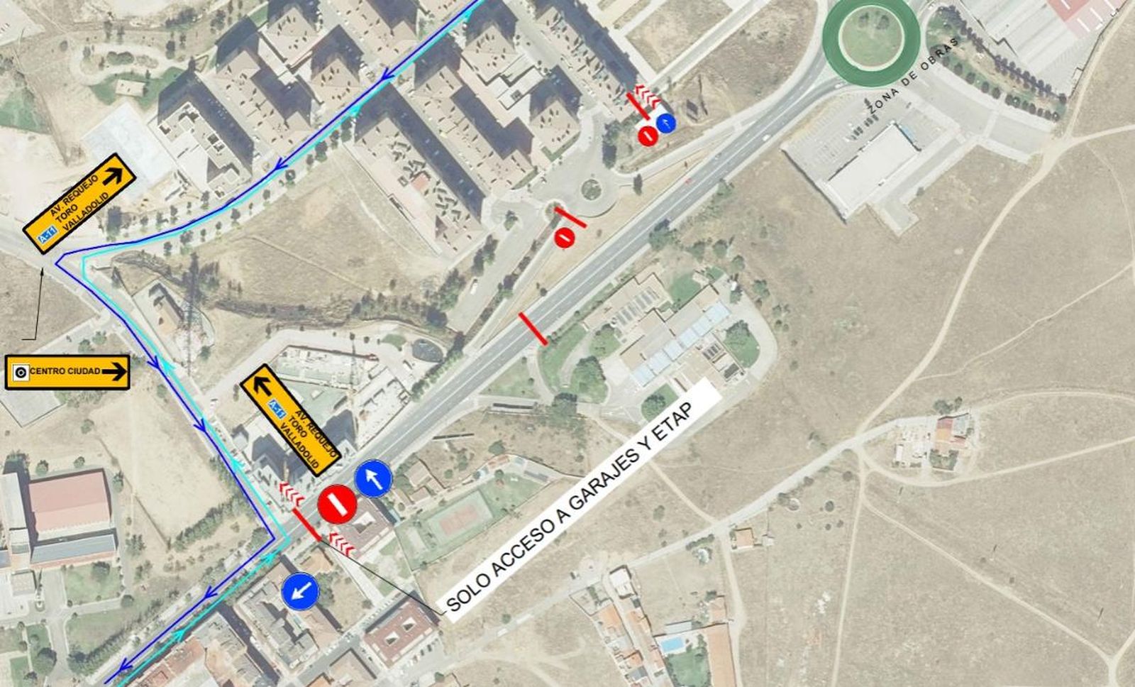 Arranca la segunda fase de las obras en las travesías de Zamora: consulta los cortes desde este lunes