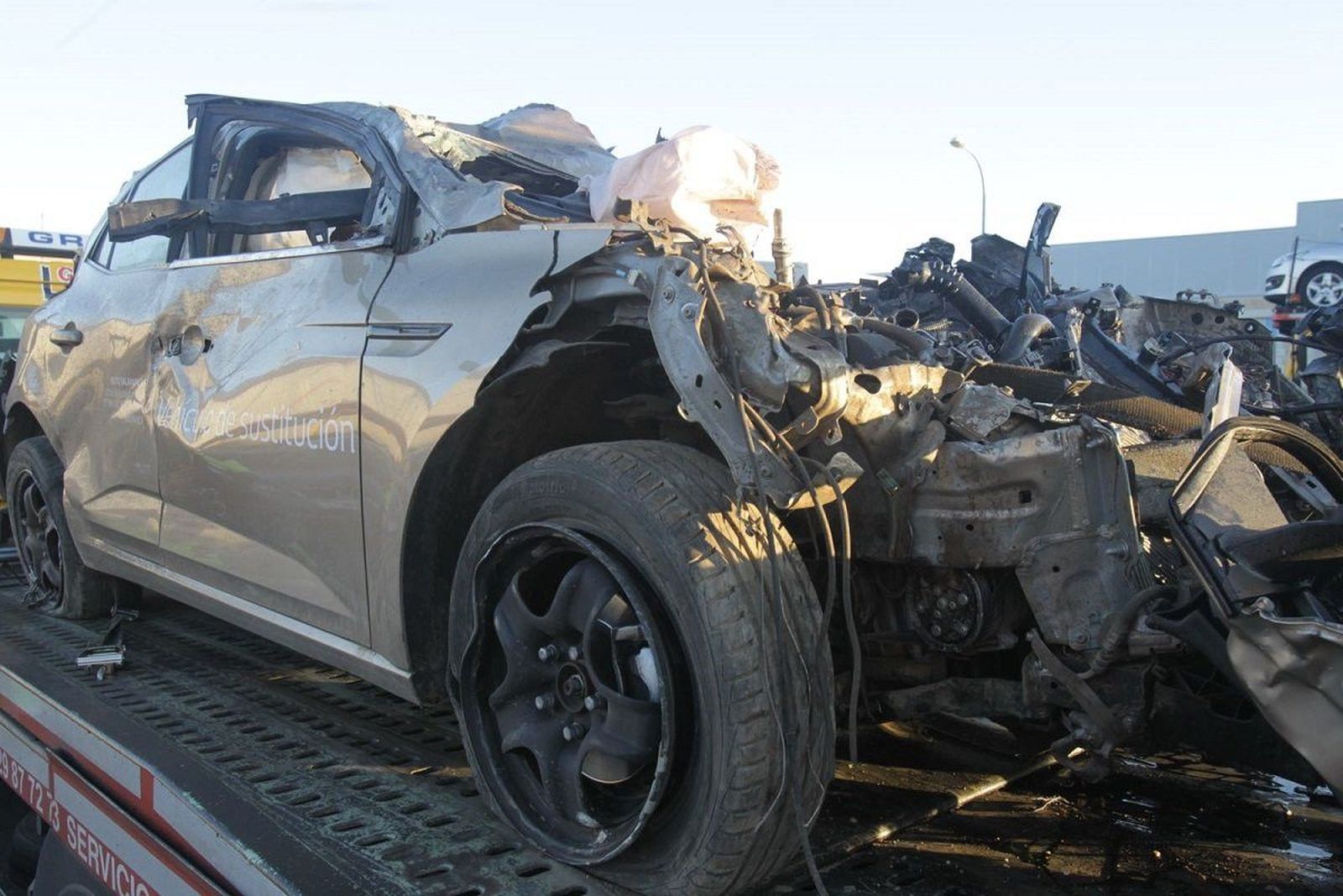 Accidente entre Juzbado y Almenara