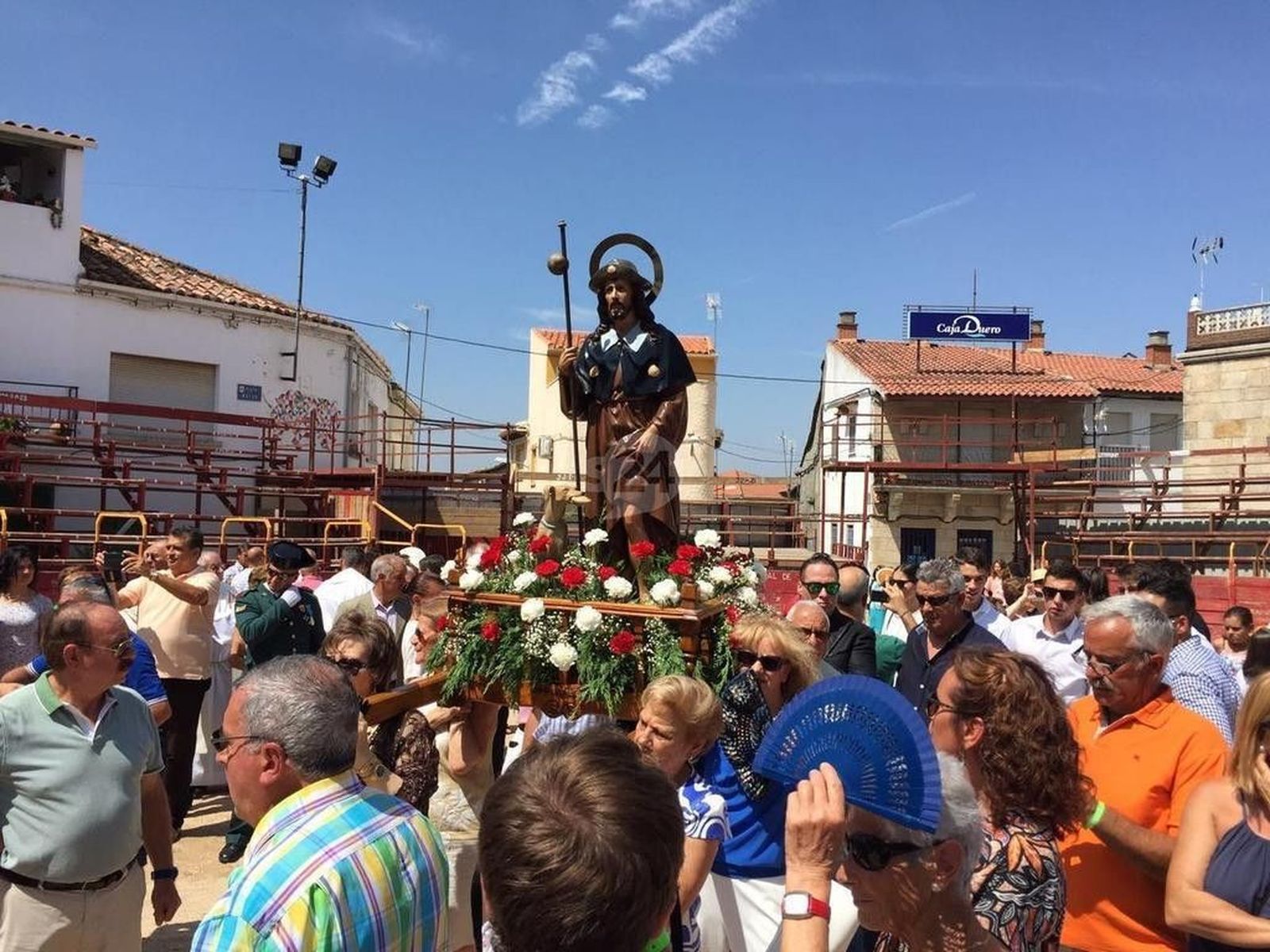 Aroma de santidad al paso de San Roque