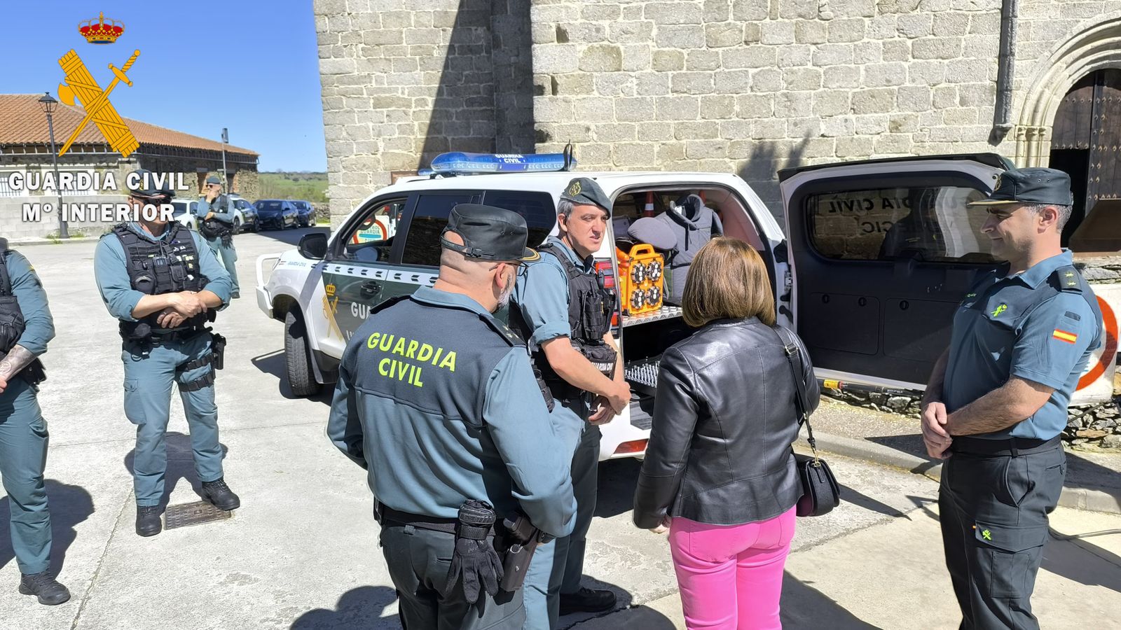 La benemérita ha presentado el Plan Jacobeo 2025 para garantizar la seguridad en la Vía de la Plata