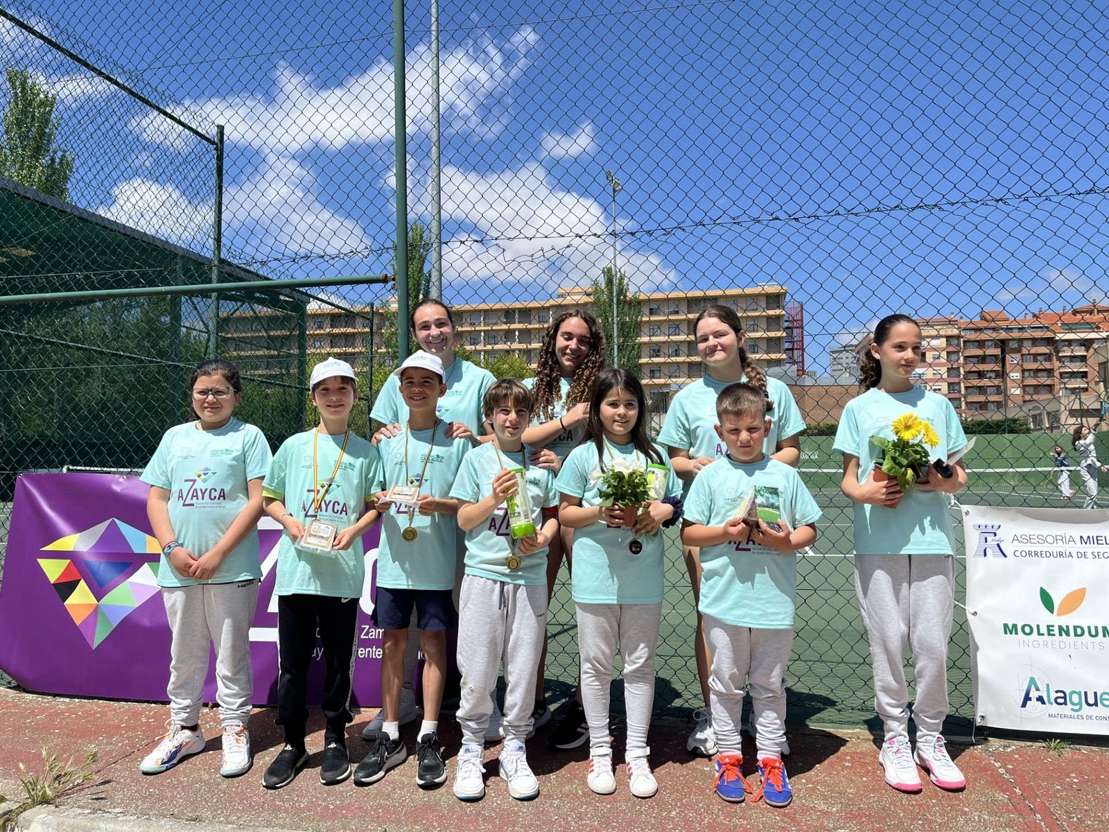 Zamora brilla en el Torneo AZAYCA con tres títulos federados y gran participación