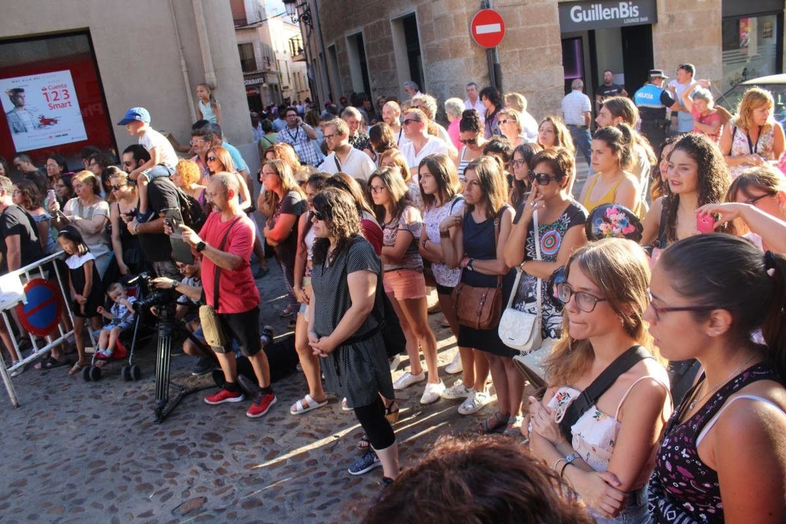 La oficina de turismo de la Puerta de Amayuelas abre sus puertas durante la Feria de Teatro