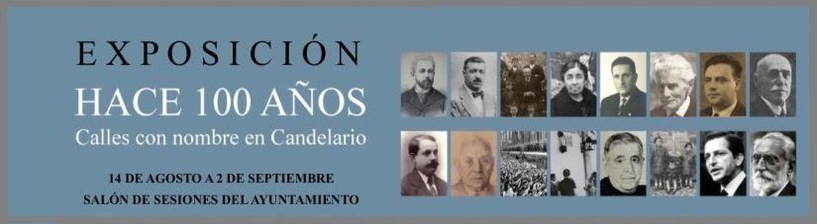 Primer fin de semana para la exposición ‘Hace 100 años. Calles con nombre de Candelario’
