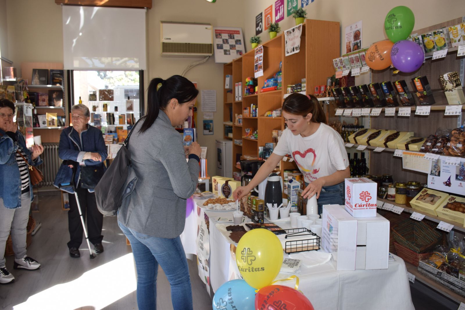Cáritas celebra la Semana del Comercio Justo en Zamora con acciones de sensibilización e información