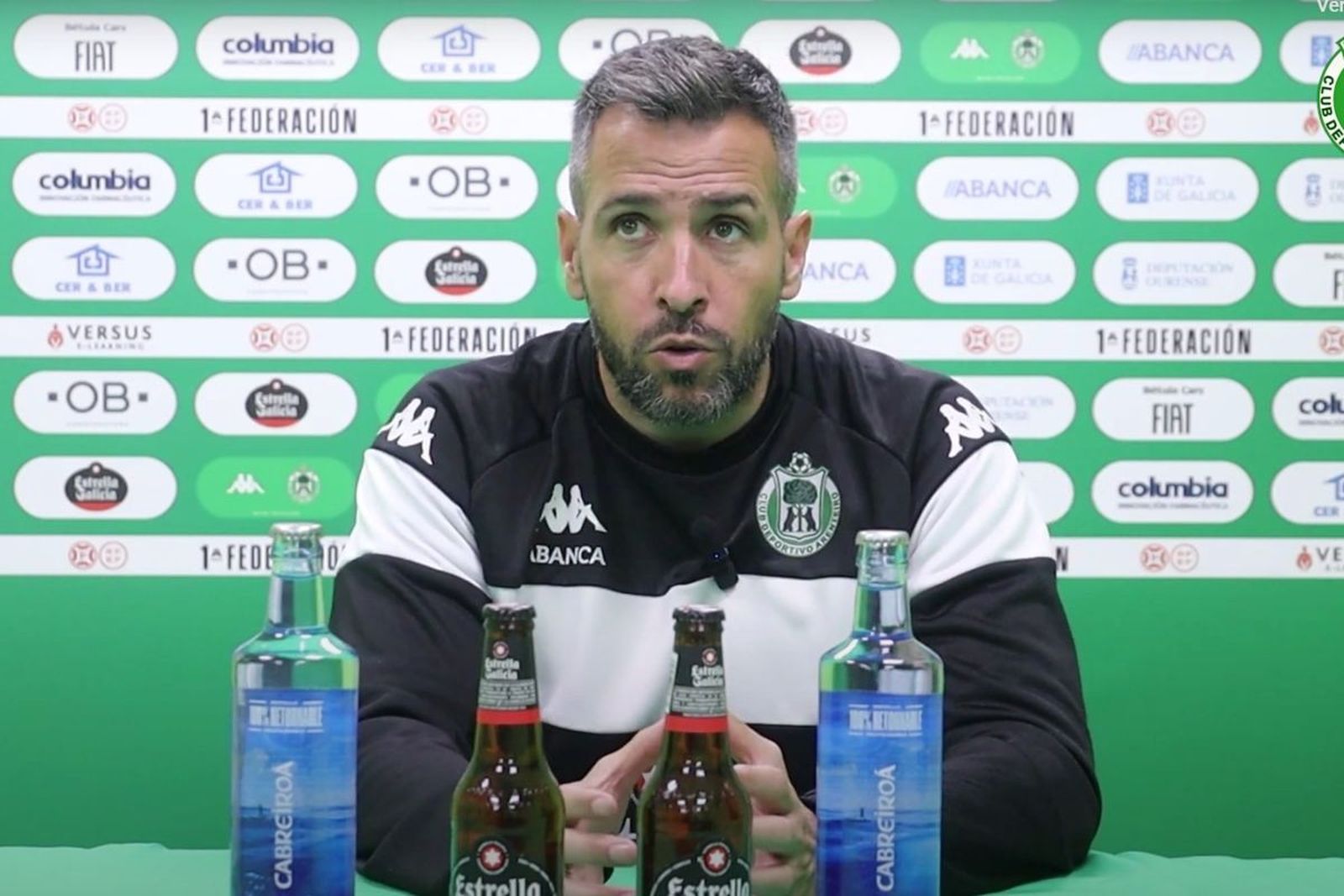 Raúl Jardiel, entrenador del Arenteiro