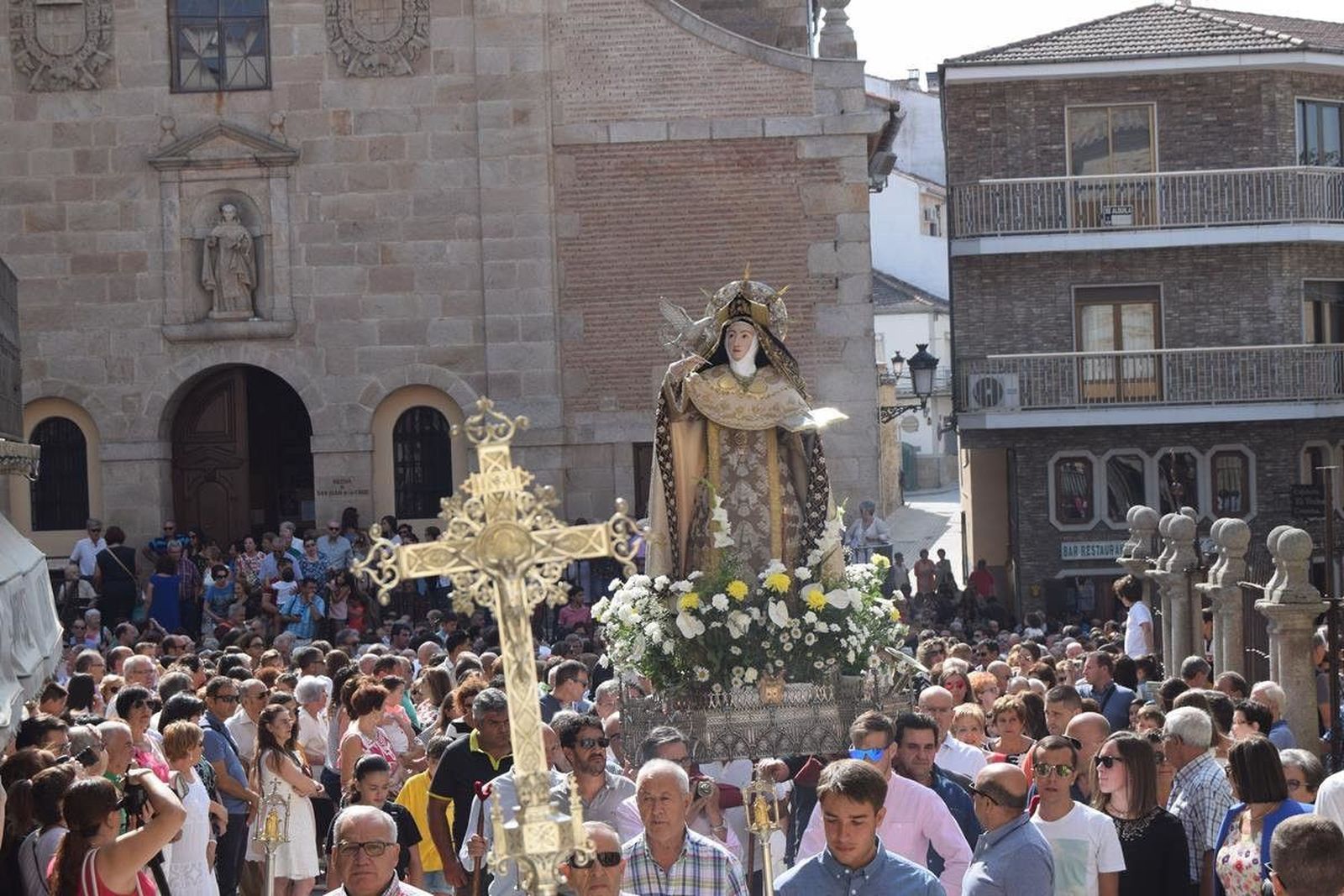 Santa Teresa, protagonista del día grande en Alba de Tormes