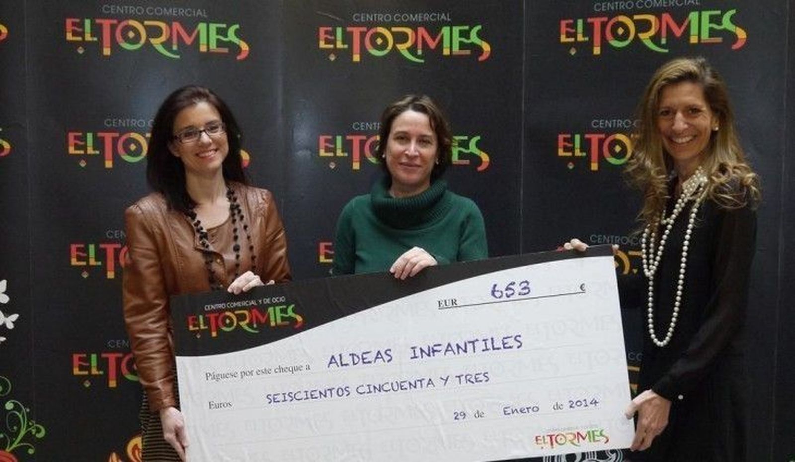 El Tormes entrega a Aldeas Infantiles 653 euros