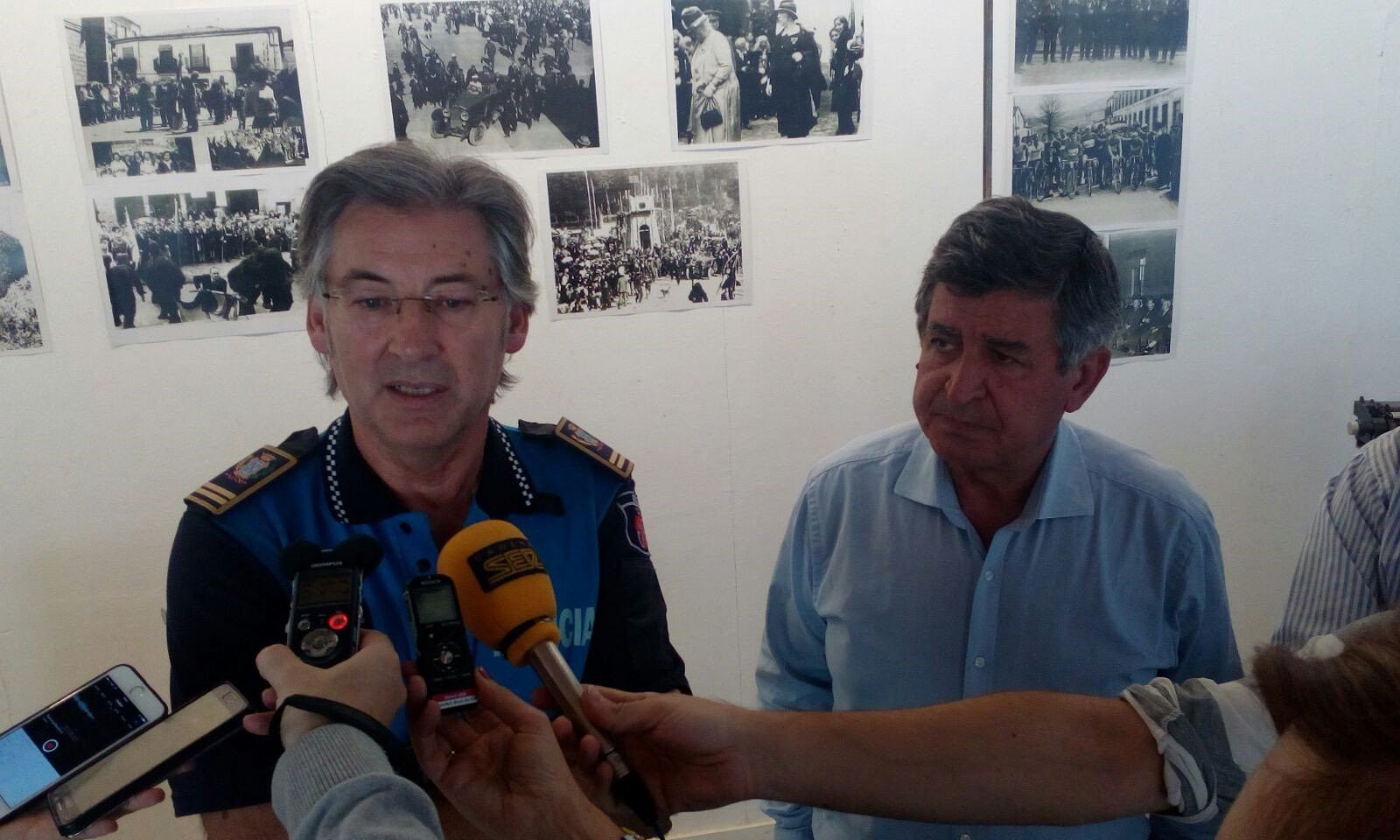 Una exposición celebra los 150 años de existencia de la Policía Local de Béjar