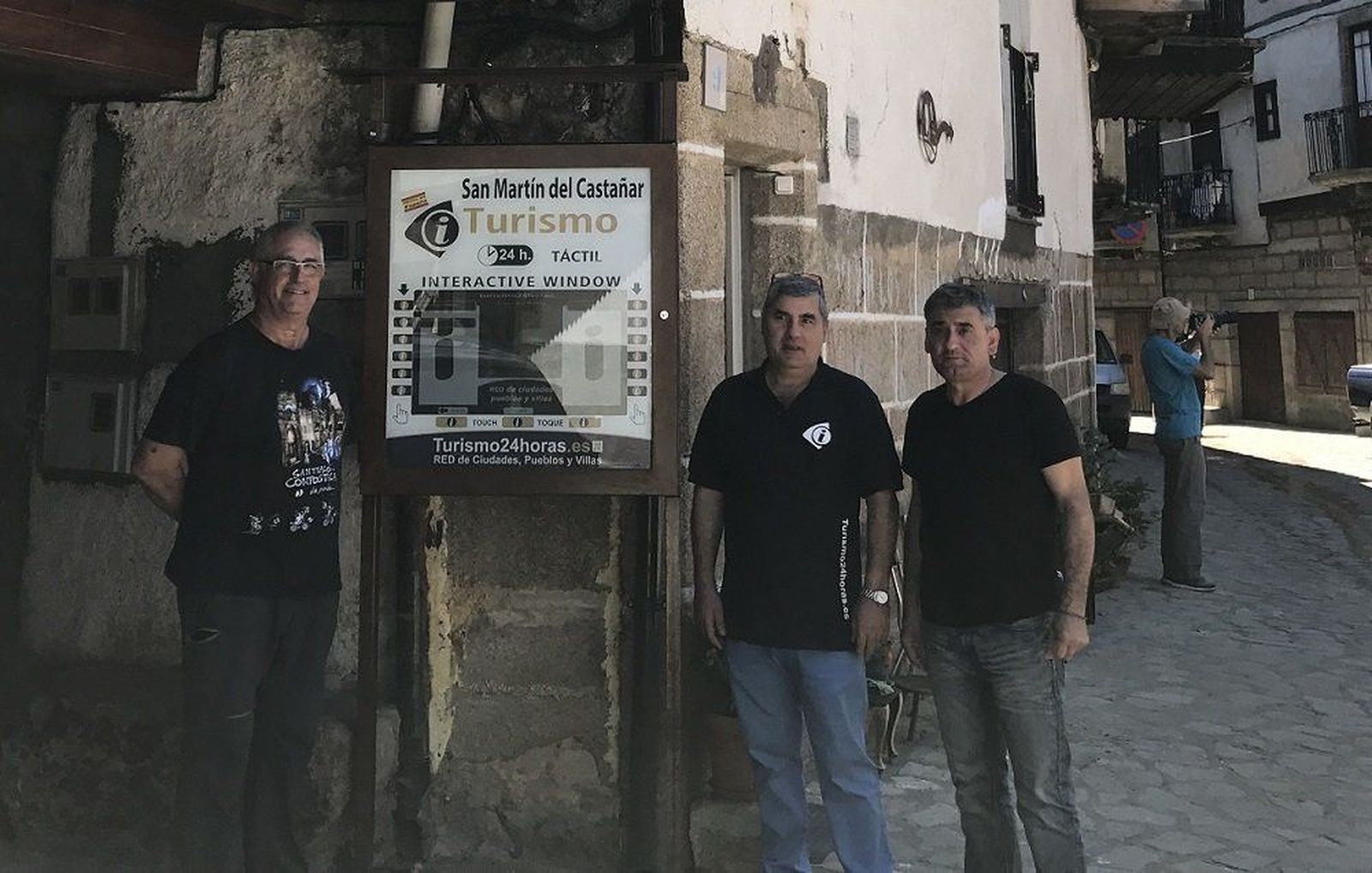 Nuevo punto de información interactivo en San Martín del Castañar