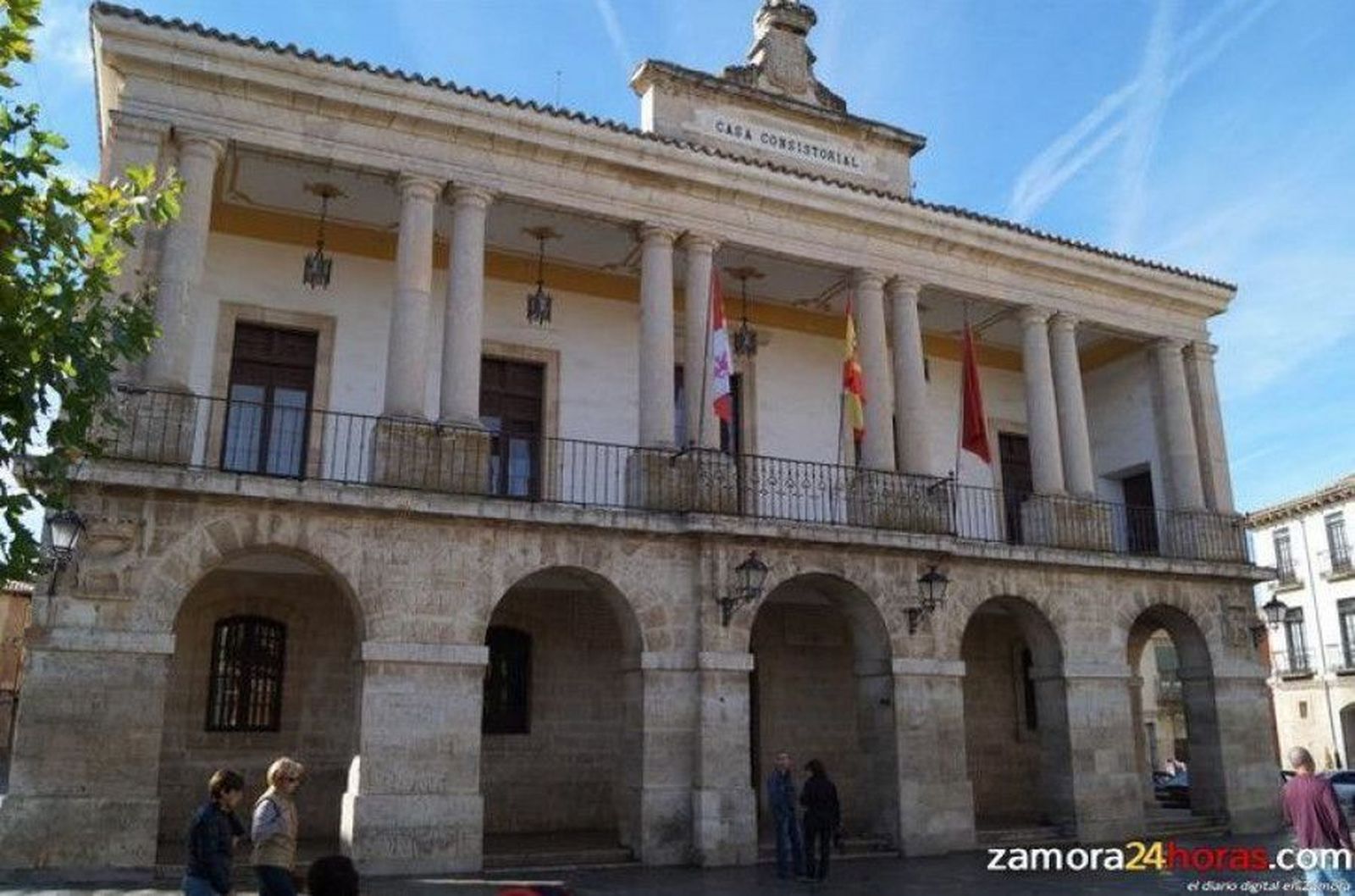 Fachada del Ayuntamiento de Toro. Archivo.