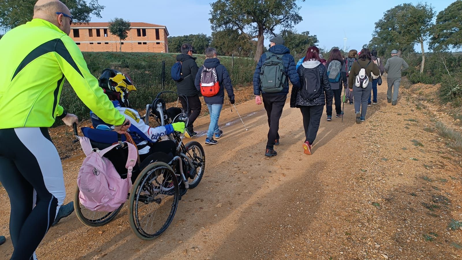 Ruta Bosque Inclusivo Valdelosa. Foto Aspar La Besana