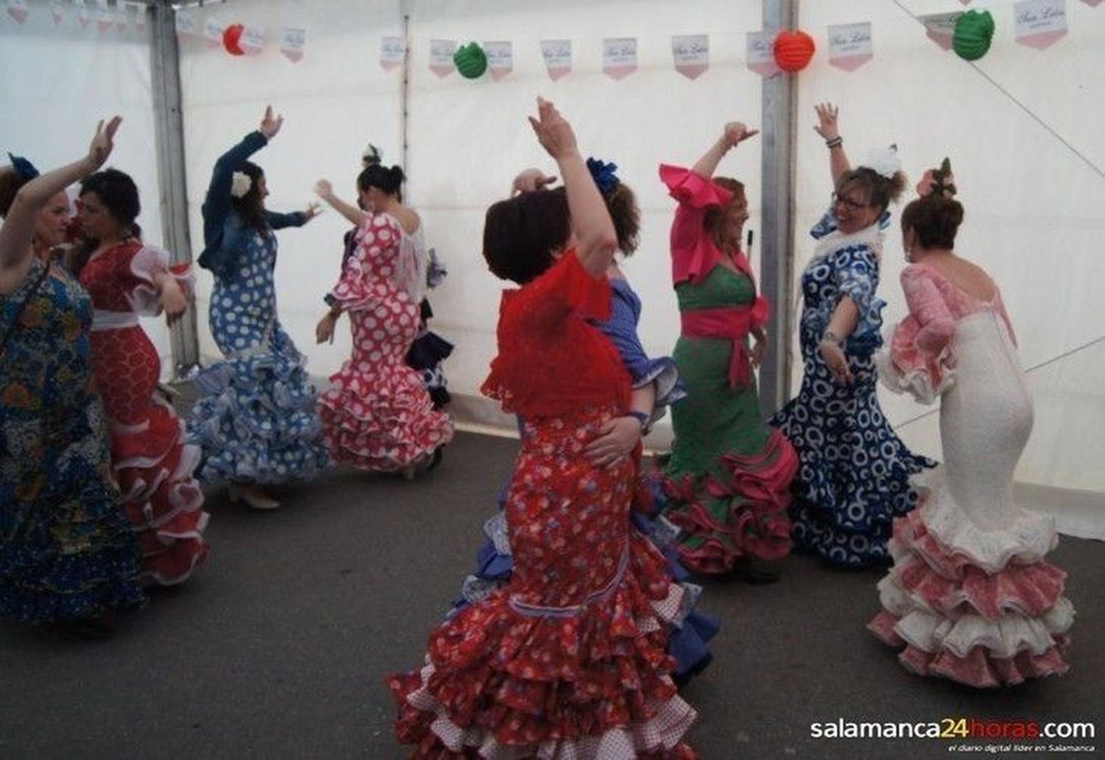 La villa ducal acoge los aires andaluces de la Feria de Abril