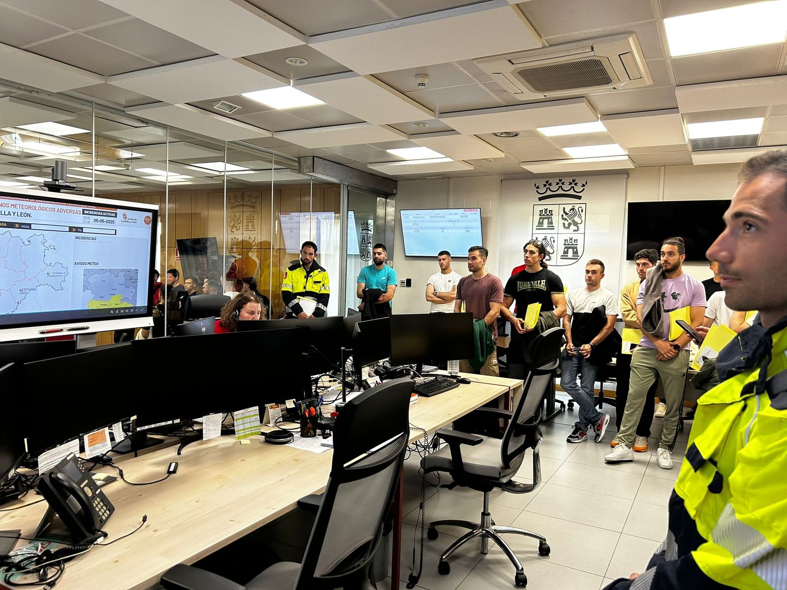 Formación bomberos nuevo ingreso en Castilla y Léon.