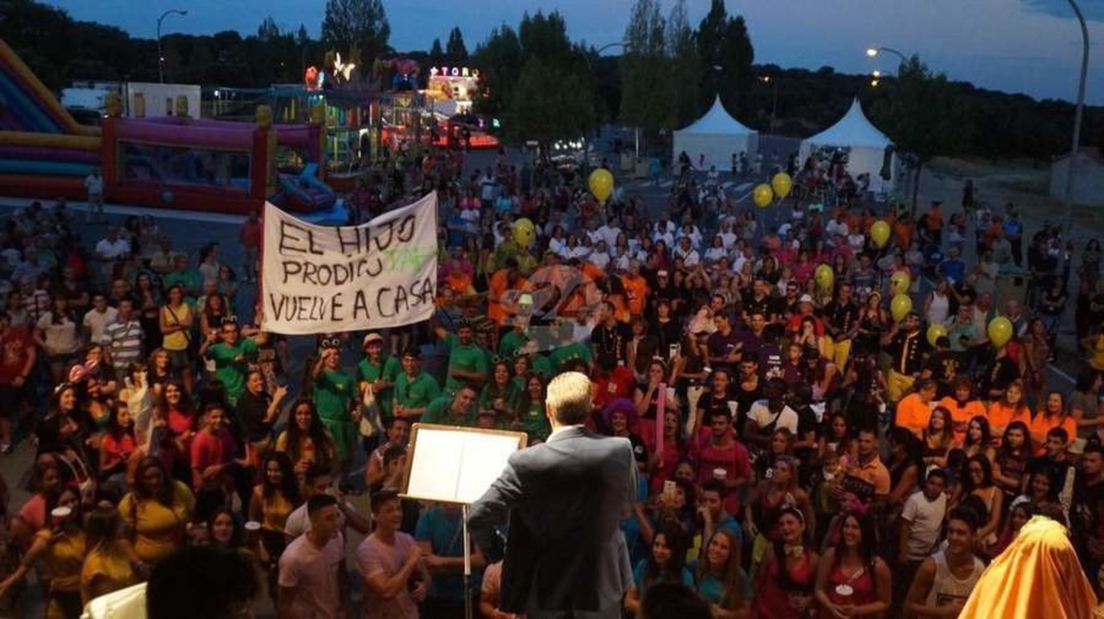Reunión con motivo de las fiestas de El Encinar