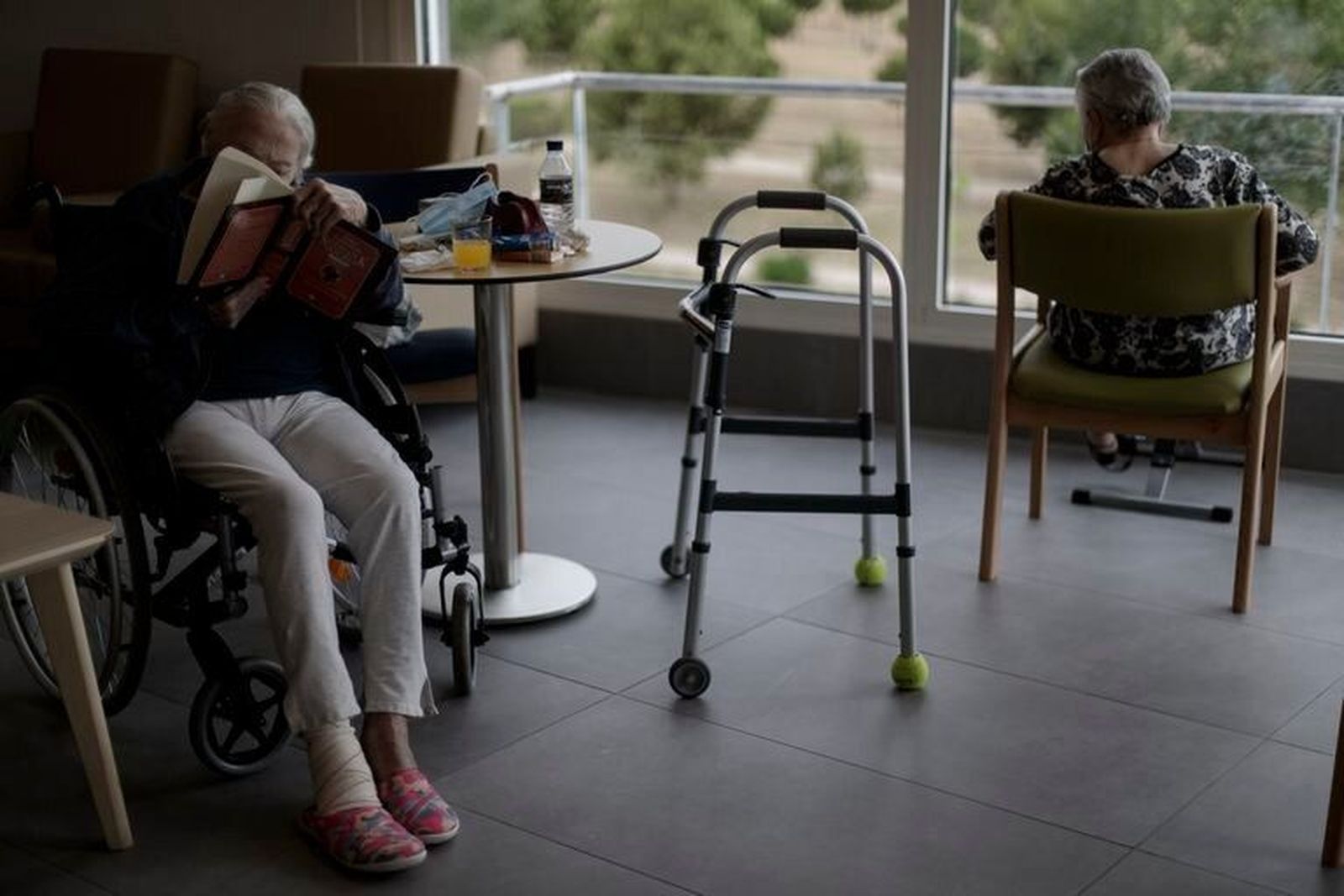 Una residencia de mayores. EP