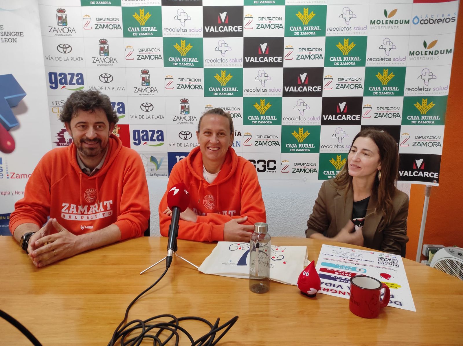 Rueda de prensa previa último partido CD Zamarat contra Azul Marino Mallorca.