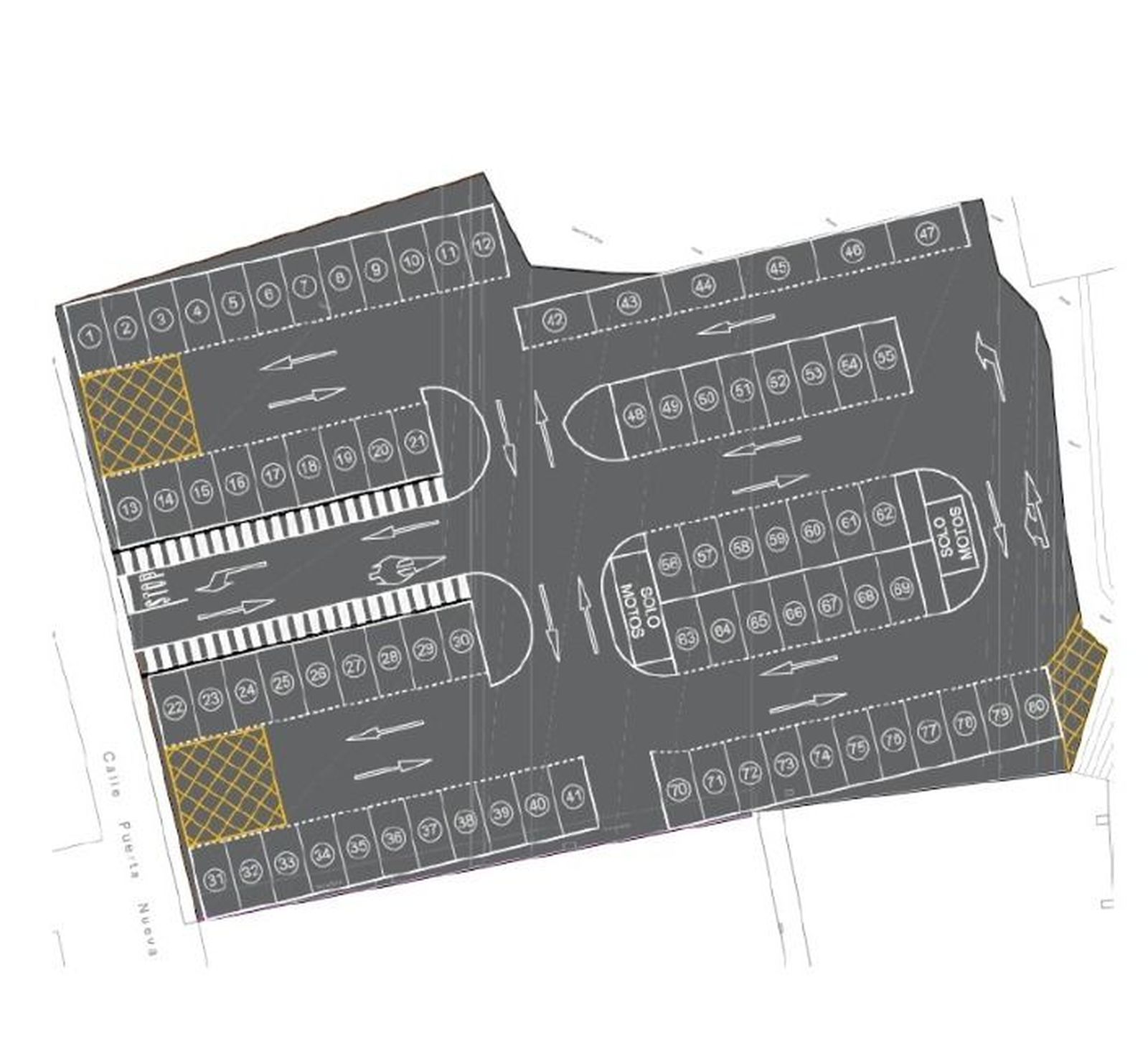 P de Zamora lamenta que “el Ayuntamiento suprima 30 plazas de aparcamiento que no tienen sustitución por su pereza”