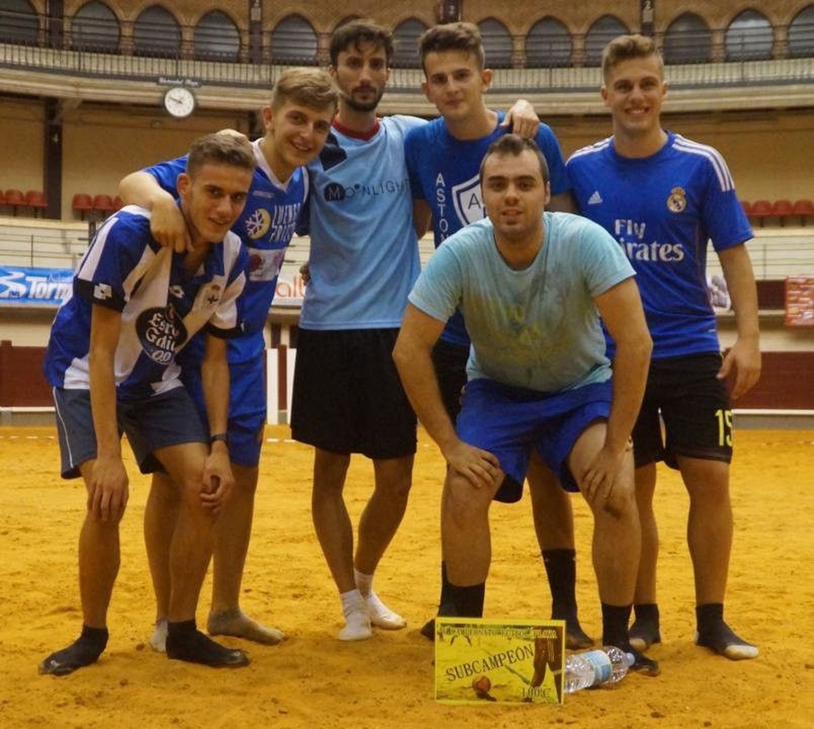 Diversión a raudales en el coso albense para el campeonato de fútbol playa