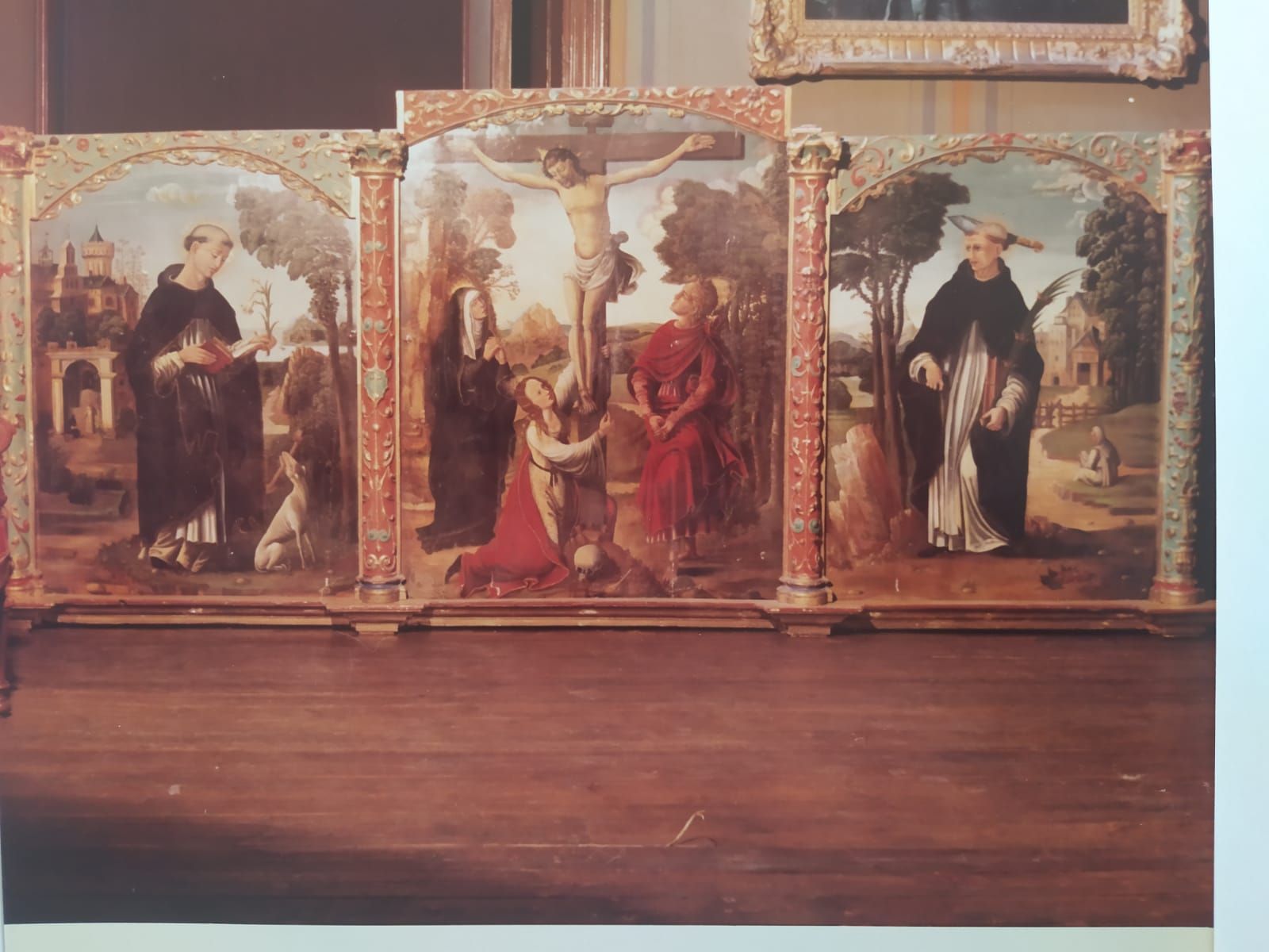 El retablo 'Escenas de la vida de Jesucristo', cedido para su instalación en la iglesia de la Asunción de Fermoselle