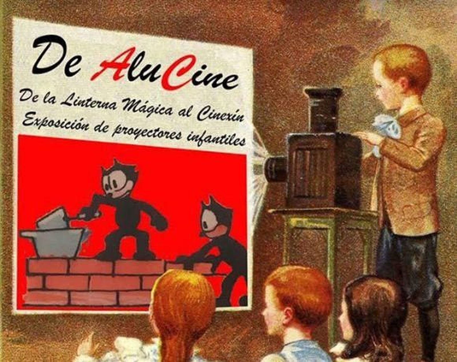 Candelario organiza una exposición de los orígenes del cine