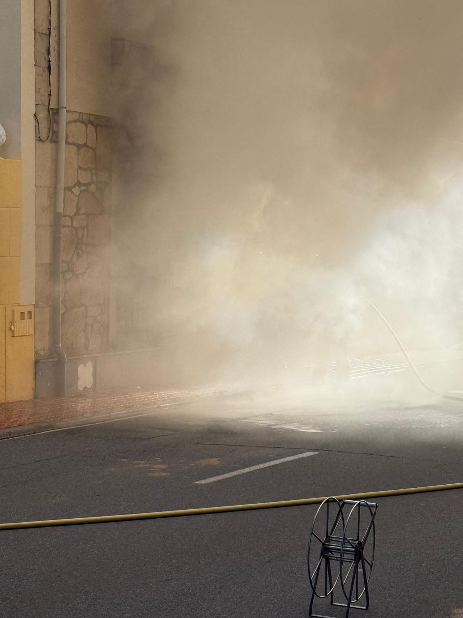 Dos viviendas incendiadas en el municipio de Calzada de Valdunciel (Salamanca)