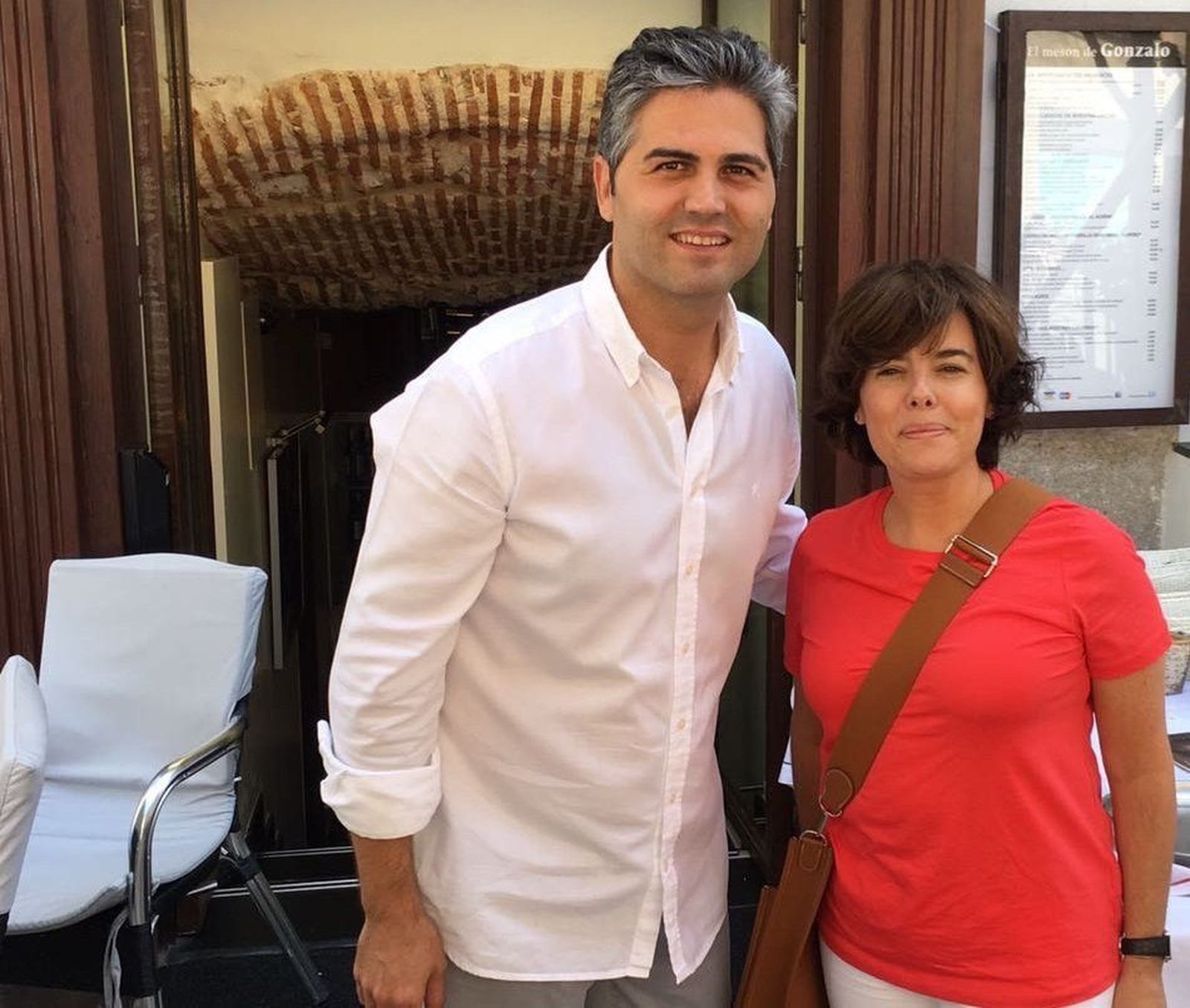 Soraya Sáenz de Santamaría aprovecha las vacaciones parlamentarias para visitar Salamanca