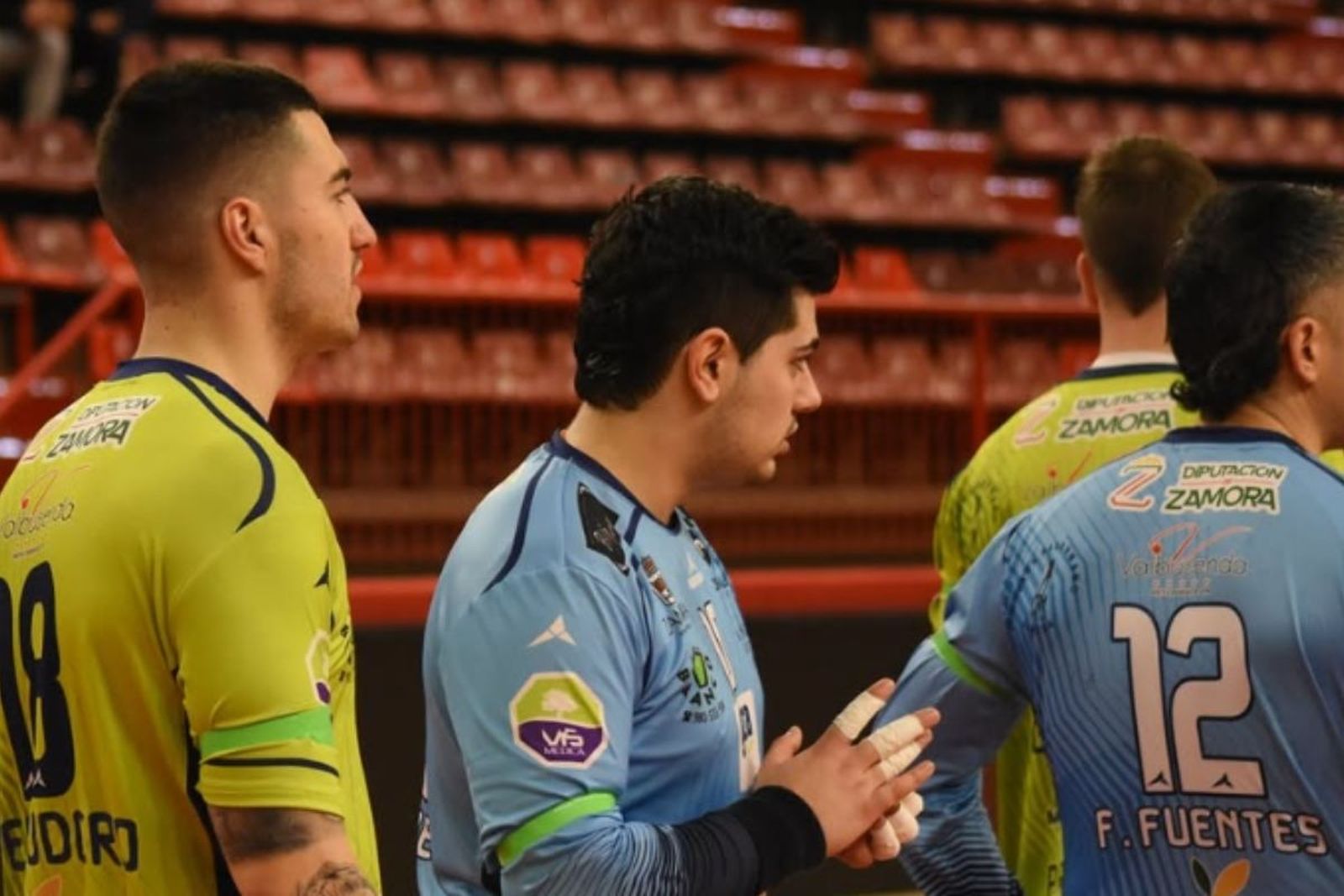 David Pajares, portero del Balonmano Zamora Foto: Balonmano Zamora