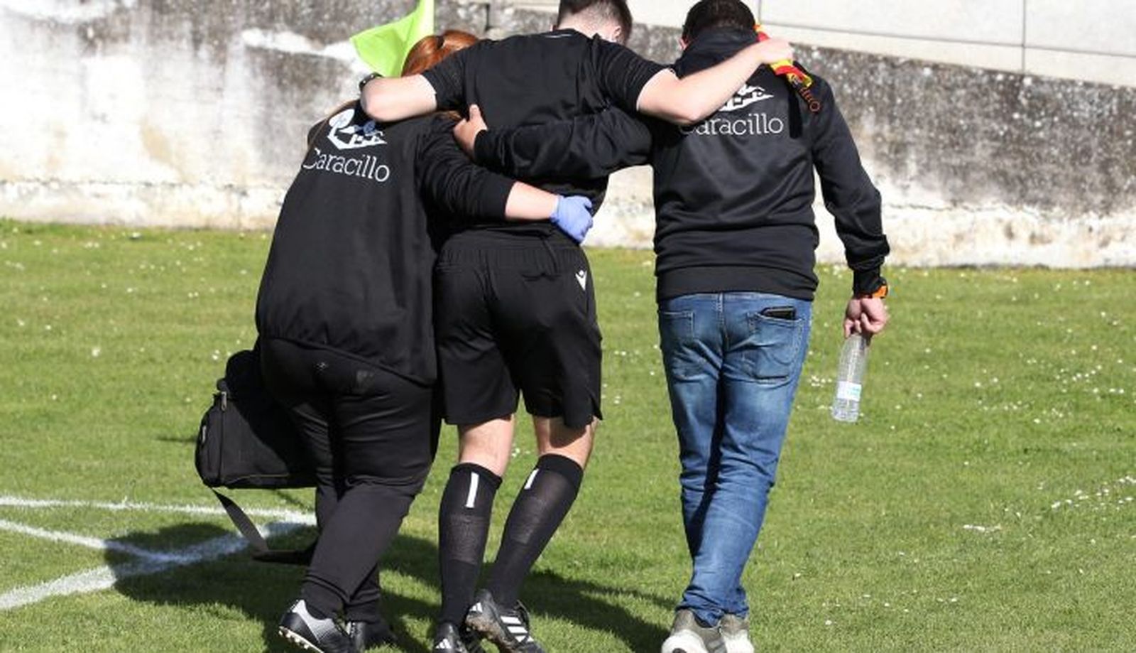 Lesionado un juez de línea en el Ciudad Rodrigo La Virgen 2