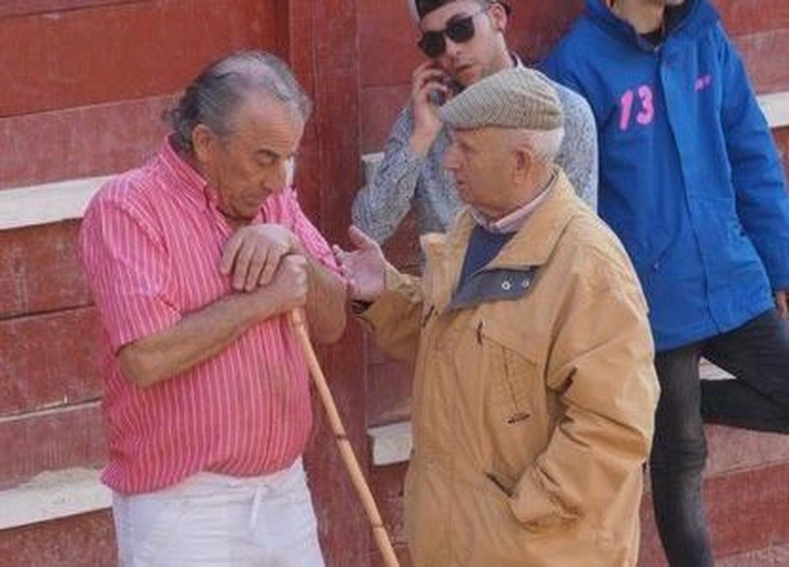 Una mala caída en Fuentesaúco envía al conocido Ángel Rico al hospital